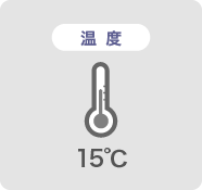 温度/15℃